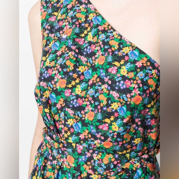 Tibi Sabine One Shoulder Floral Gnome Dress • 12 - Picture 4 of 7